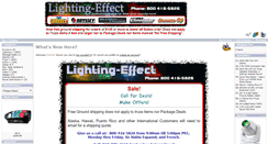 Desktop Screenshot of lighting-effect.com